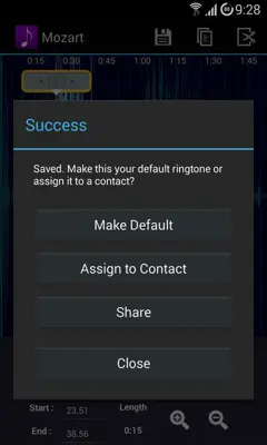 Ringtone Creator android App screenshot 3